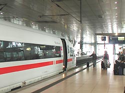 Bahnhof am Frankfurter Flughafen