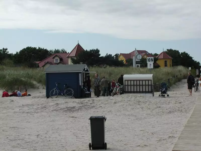 Strandzugang an der Ostsee bei Karlshagen