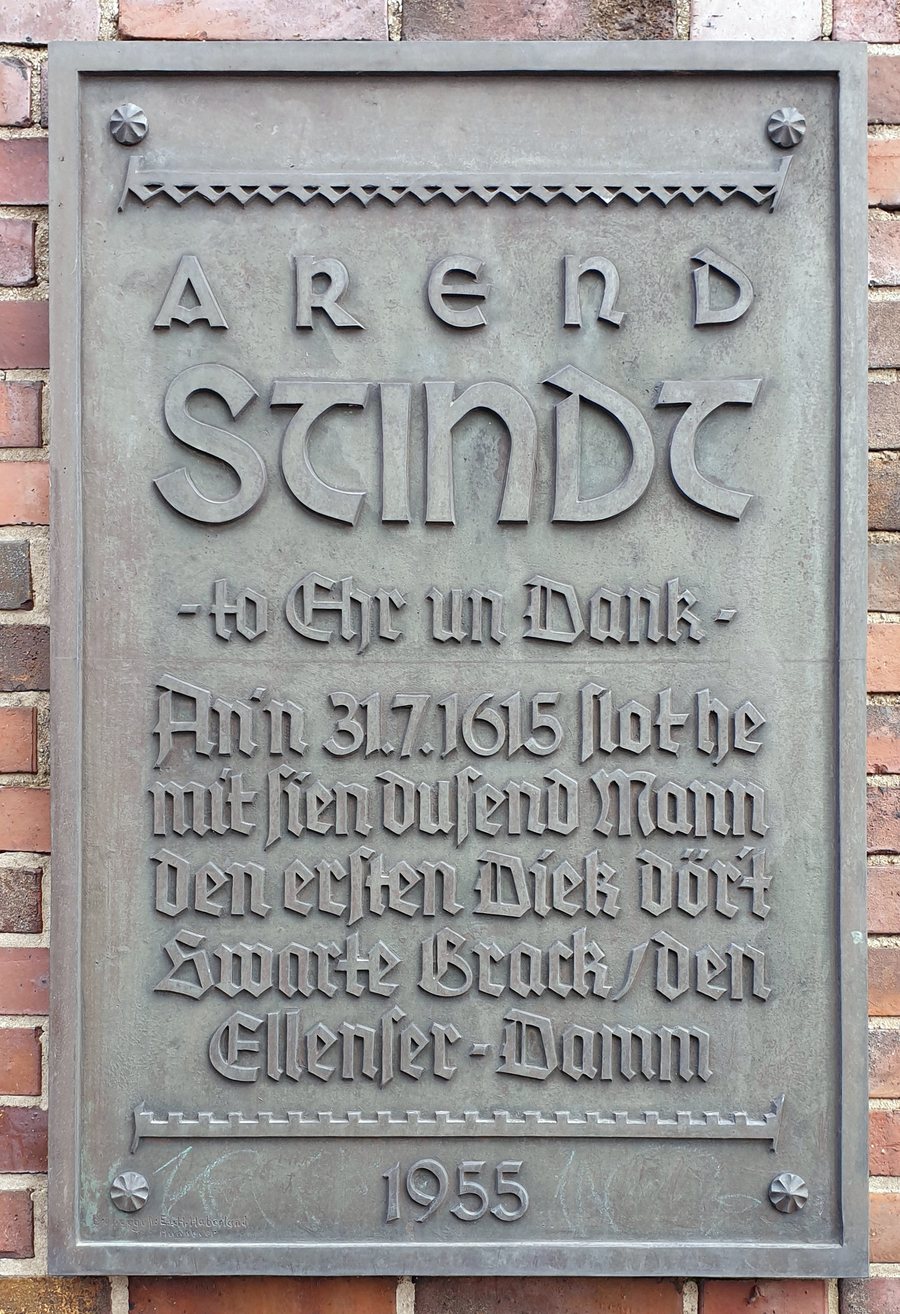 File:Gedenktafel Dangast Hafen (Varel) Arend Stindt.jpg