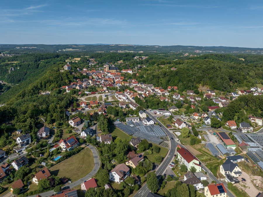 Aerial view of Gößweinstein