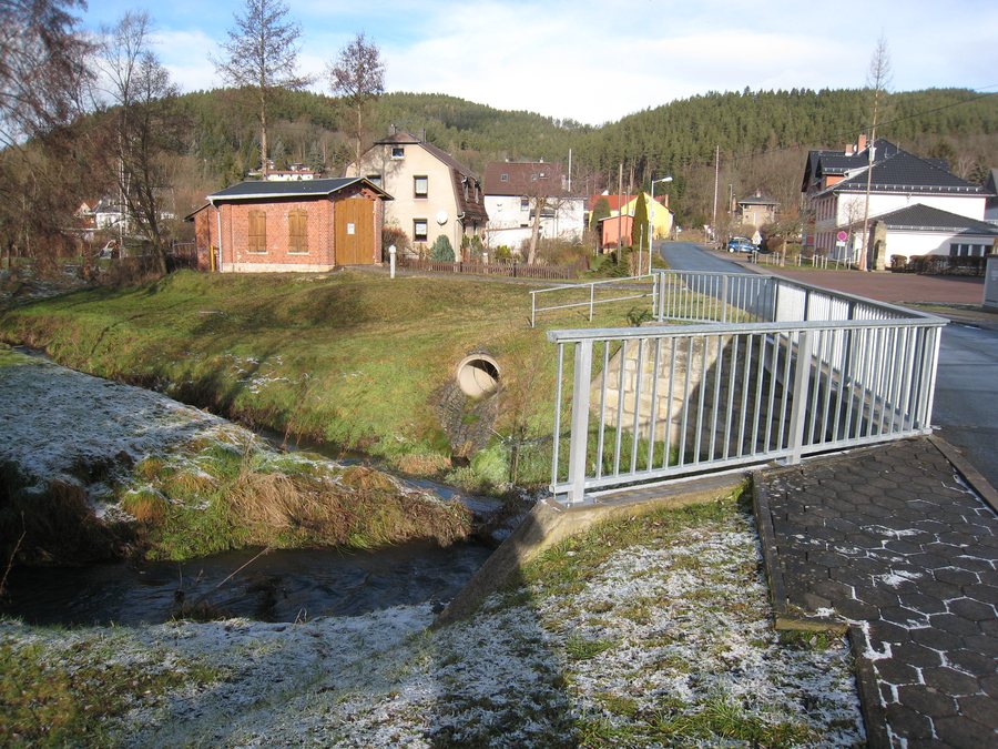 Zusammenfluß Rottenbach und Rinne, Königsee-Rottenbach