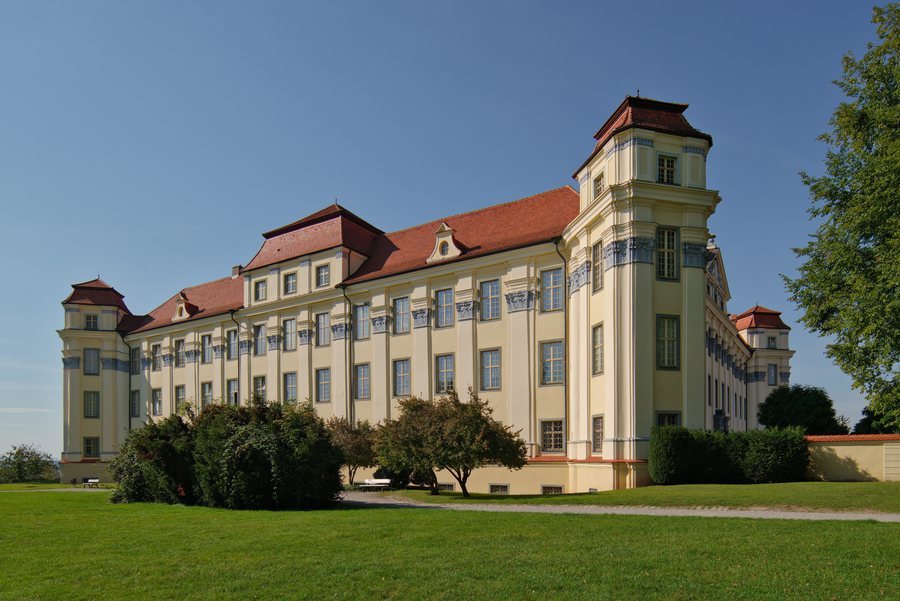 Neues Schloss Tettnang im Bodenseekreis - Blick vom Osten
