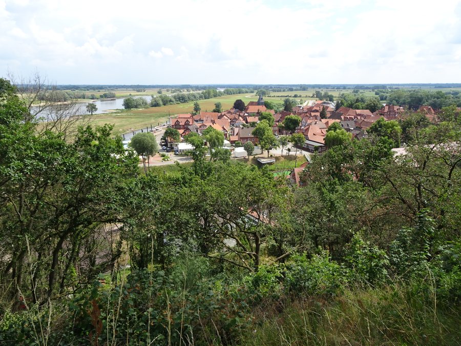 View from the Weinberg over Hitzacker old town