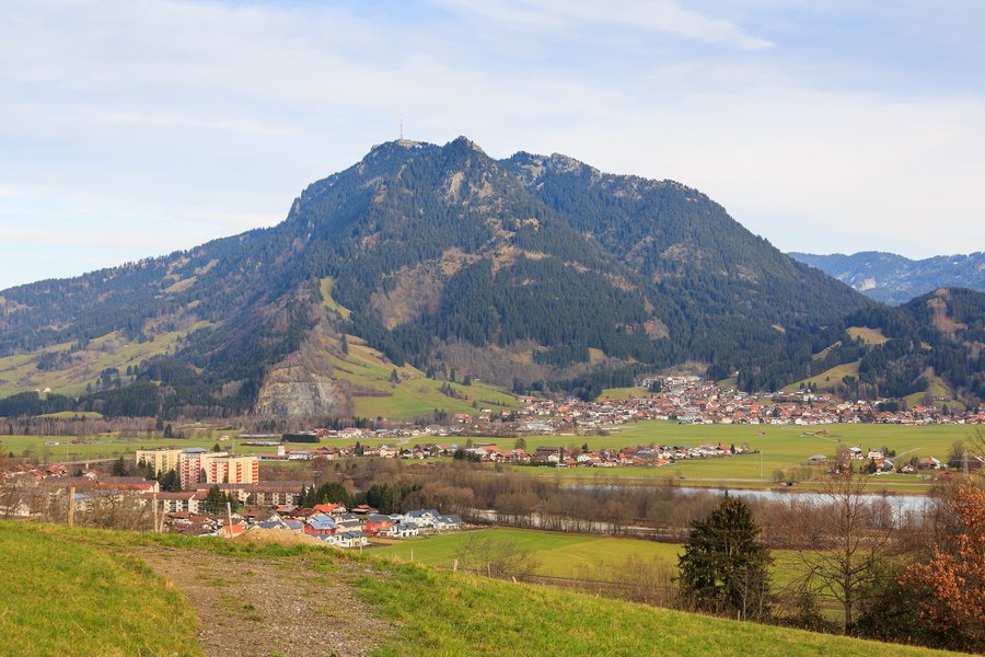 District Oberallgäu Germany: Grünten