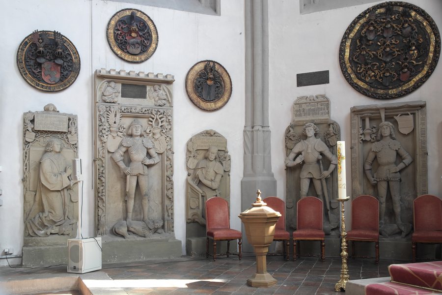 Ansbach St. Gumbertus Schwanenordenskapelle