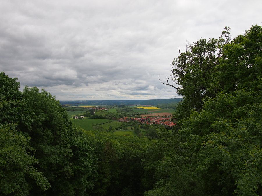 View from the Luisenburg over Cattenstedt