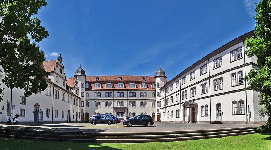 Schloss Rotenburg an der Fulda von Osten