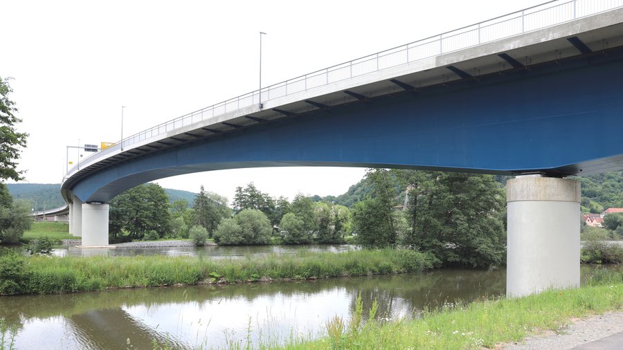 Mainbrücke in Gemünden am Main