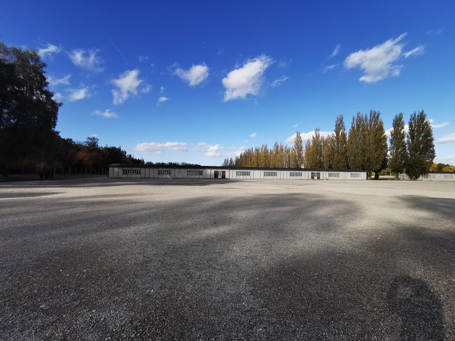 Dachau concentration camp memorial buildings and location 08