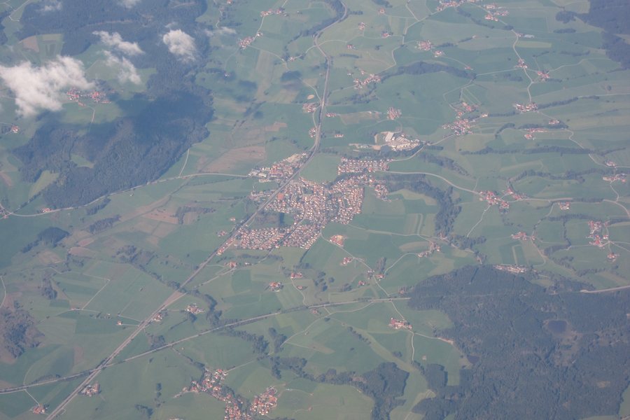 Aerial view of Wildpoldsried