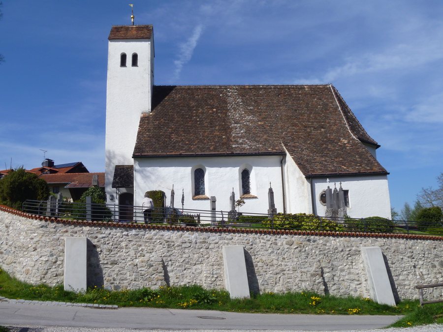 Friedhofskirche in Icking