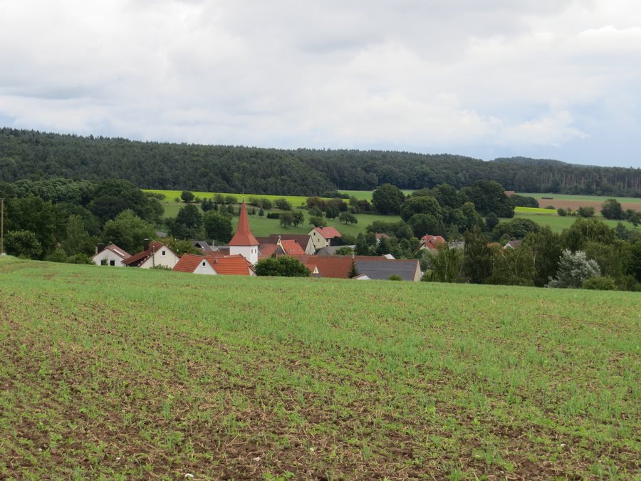 Markt Taschendorf von Südwesten
