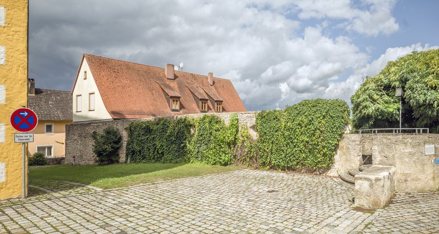 File:D-4-71-207-21 Schloss Trunstadt, Reste der Ringmauer im Norden.jpg