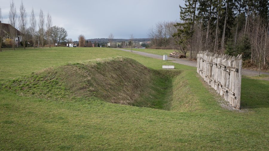 Limes-Rekonstruktion in Mainhardt