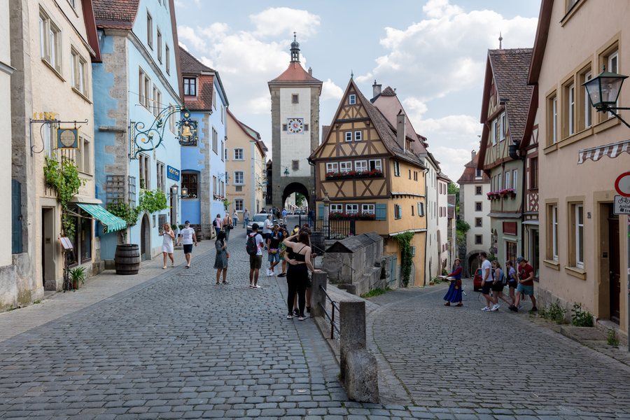 Plönlein, Rothenburg ob der Tauber, Germany