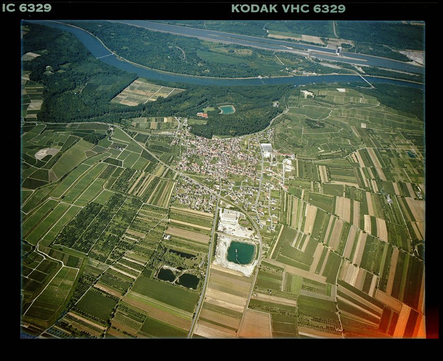 Sasbach am Kaiserstuhl, aerial view