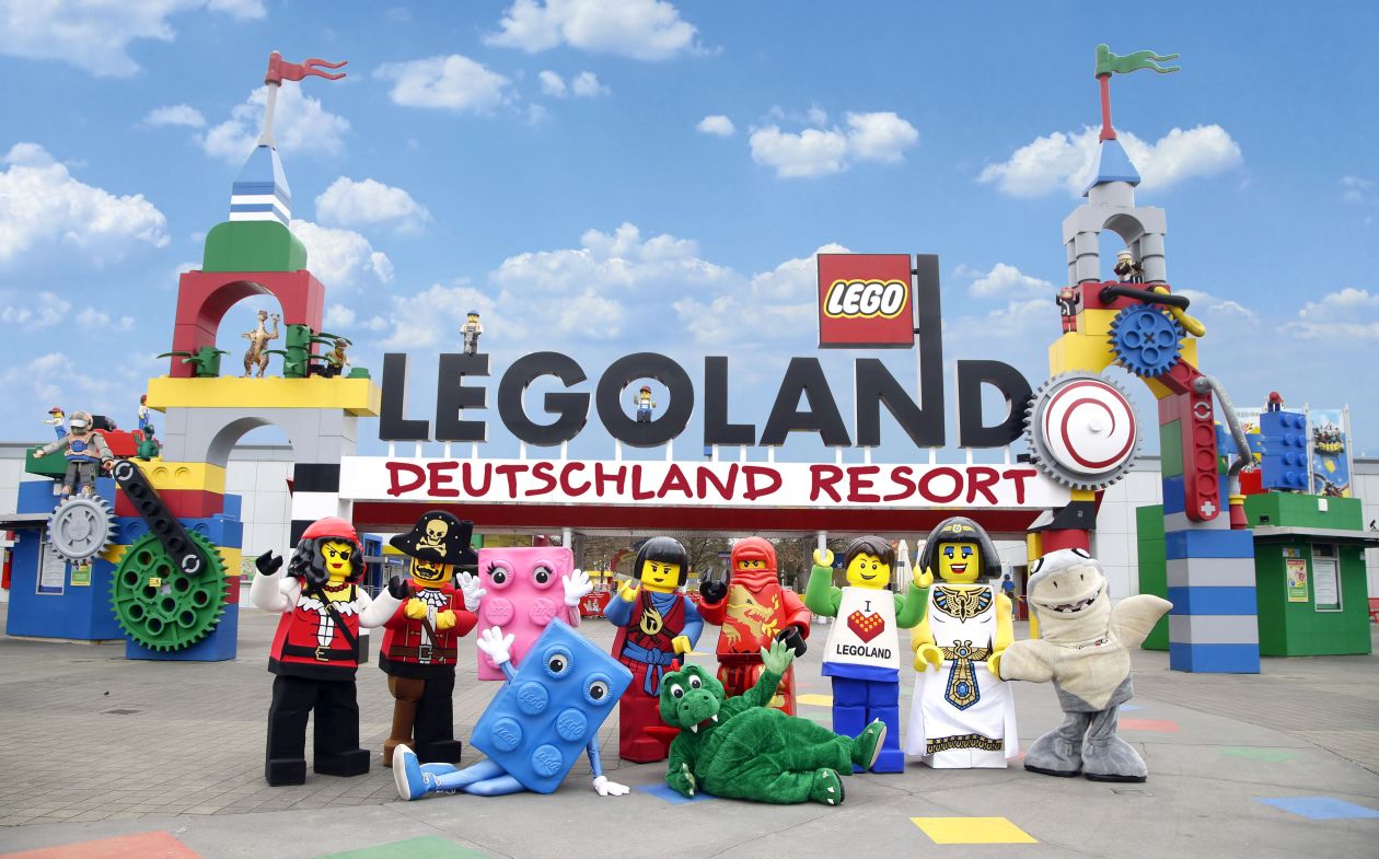 Eingangsportal zum Legoland