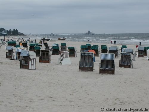 Strandkörbe vor Ahlbeck