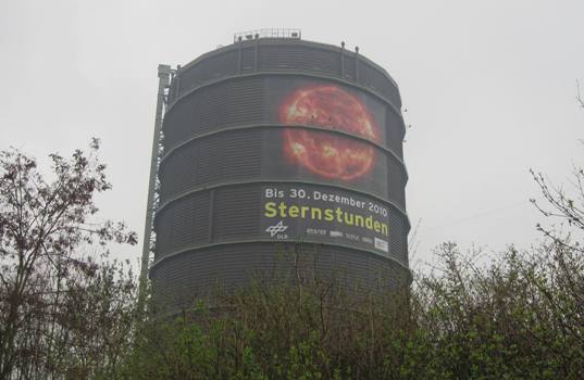 Ausstellung Sternstunden im Gasometer Oberhausen